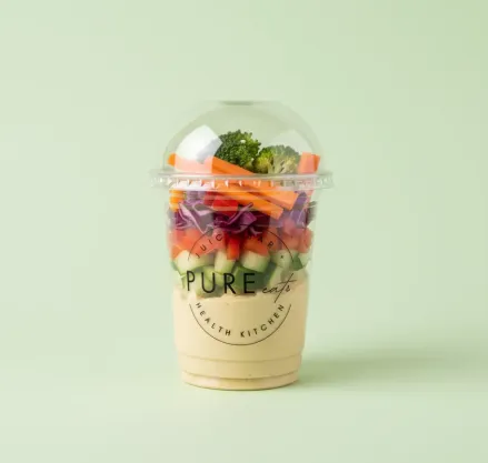 Vegetables & Hummus Cup