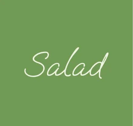 Salad category title