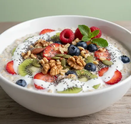 Overnight Oat Chia Pudding