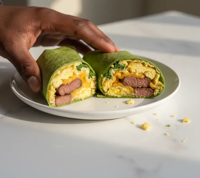 Nutella Croissant with Strawberry
