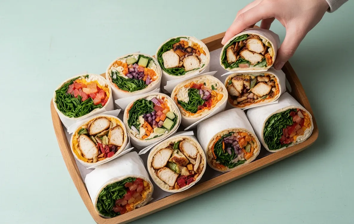 Pure eats healthy wraps