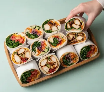 Pure Eats wraps